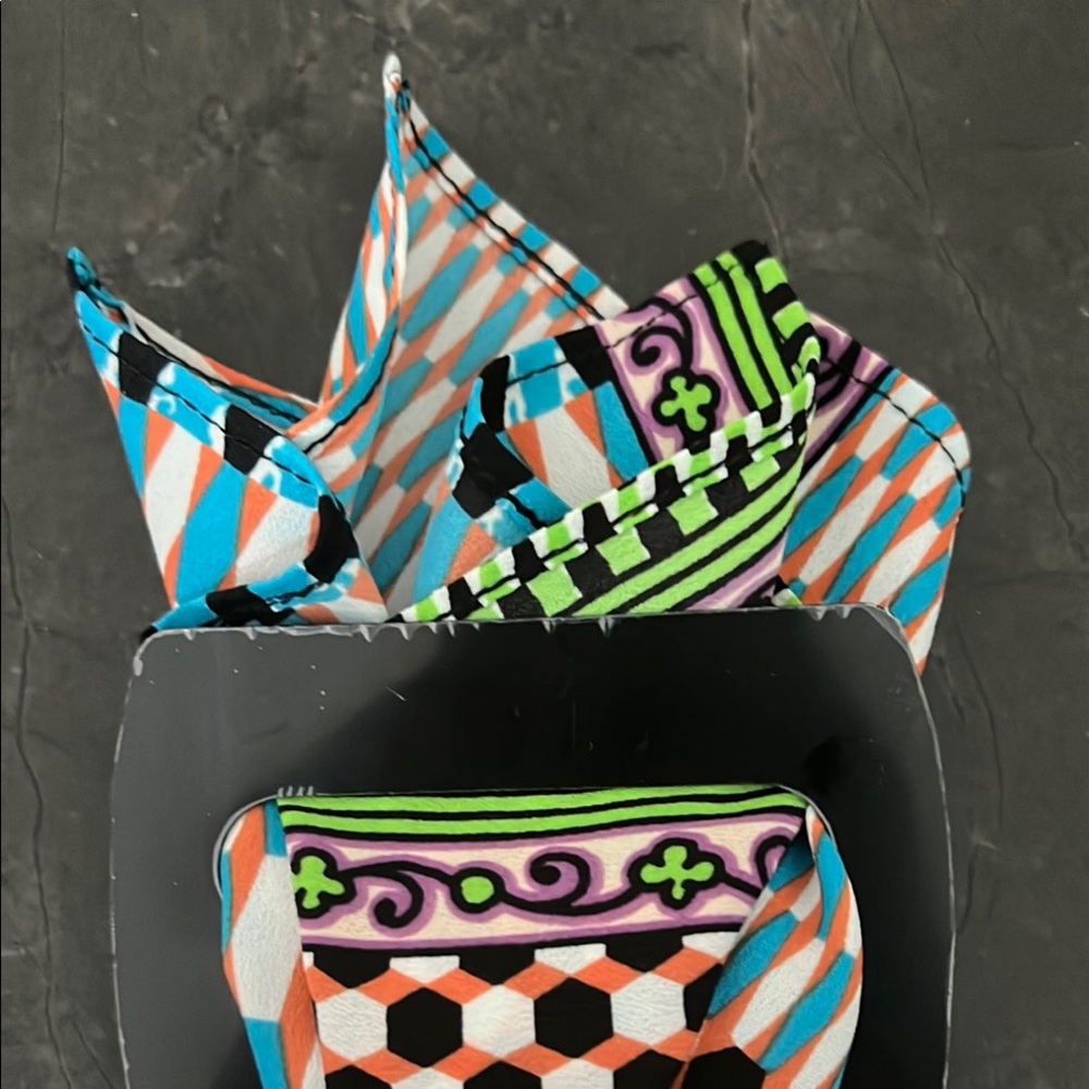 COPY - Colorful Pattern Pocket Square Pocket Pop! - Picture 10 of 13